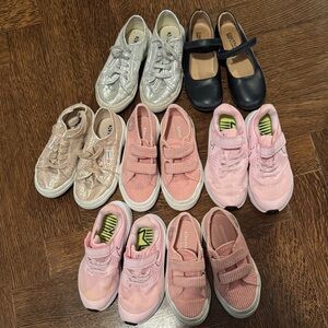 Bundle Pink and Silver Kids Sneakers size EU 28